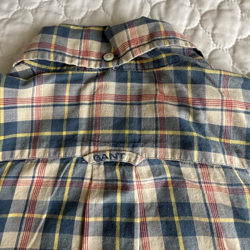 Gant By Michael Bastian Plaid Button Down Shirt S… - image 4